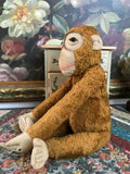 Antique German Schuco Hermann Orangutan Monkey 17" Fully Jointed Plush "Manny"