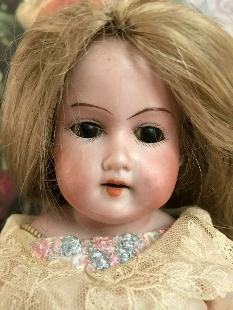 Antique 22” Armand Marseille Bisque Head Chest Kid Limbs-370 Boy Doll Sleep  Eyes - Ellis Antiques