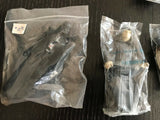 VTG Darth Vader Case 20 Star Wars Figures Some Sealed Bag Coca Cola 2 C3PO Caps