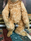 Antique 1940s Merrythought UK REGD Lawson Wood Gran'pop Monkey Ginger Ape 12"