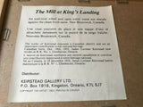 Canadian Artist Keirstead Gallery The Mill at King's Landing 1983 Cardboard Art