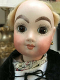 Estate of Canadian Doll Artist Joan Curtis Repro Jumeau Bisque Handmade '80