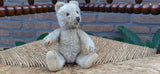 Antique 1940s Steiff Germany Teddy Bear 18 CM Mohair Glass Eyes Double Squeaker