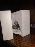 Rien Poortvliet David the Gnome Thomas & Birds Large Forest Statue 7" With Box