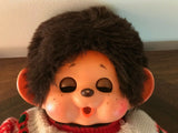 Japanese Japan TOHO Monchhichi Monchichi Monkey Dressed Daisuke 13" Sleepy Eyes