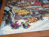 Ravensburger Puzzle Canadian Artist Pauline Paquin Lets Slide 1000 pc 2008