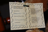 Johanna Haida Germany Humpback Bear Sonneberg 19" Blonde Mohair 1993 Certificate