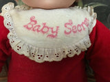 Mattel Baby Secret Doll WORKS 100% Whispers Talks Pull String SCARY Vintage 1965