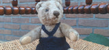 Antique 1940s Steiff Germany Teddy Bear 18 CM Mohair Rare