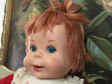 Mattel Baby Secret Doll WORKS 100% Whispers Talks Pull String SCARY Vintage 1965