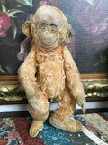 Antique 1940s Merrythought UK REGD Lawson Wood Gran'pop Monkey Ginger Ape 12"