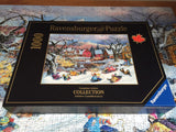 Ravensburger Puzzle Canadian Artist Pauline Paquin Lets Slide 1000 pc 2008