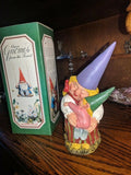 Rien Poortvliet David The Gnome Mary with Child Statue 99718 Original Box 8.2 in