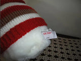 Gund 2001 Winter Polar Teddy Bear Knitted Striped Sweater 46589 All Tags